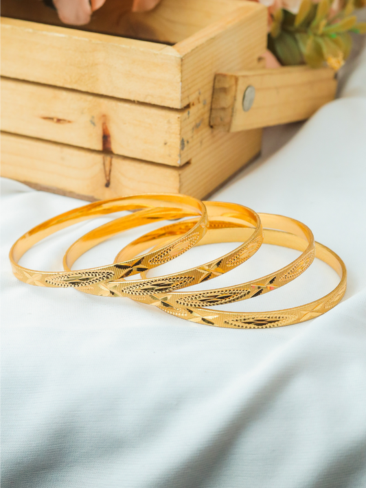 Vrishti Bangle.  (Set of 4)